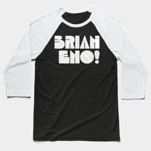 Brian Eno Baseball T-Shirt